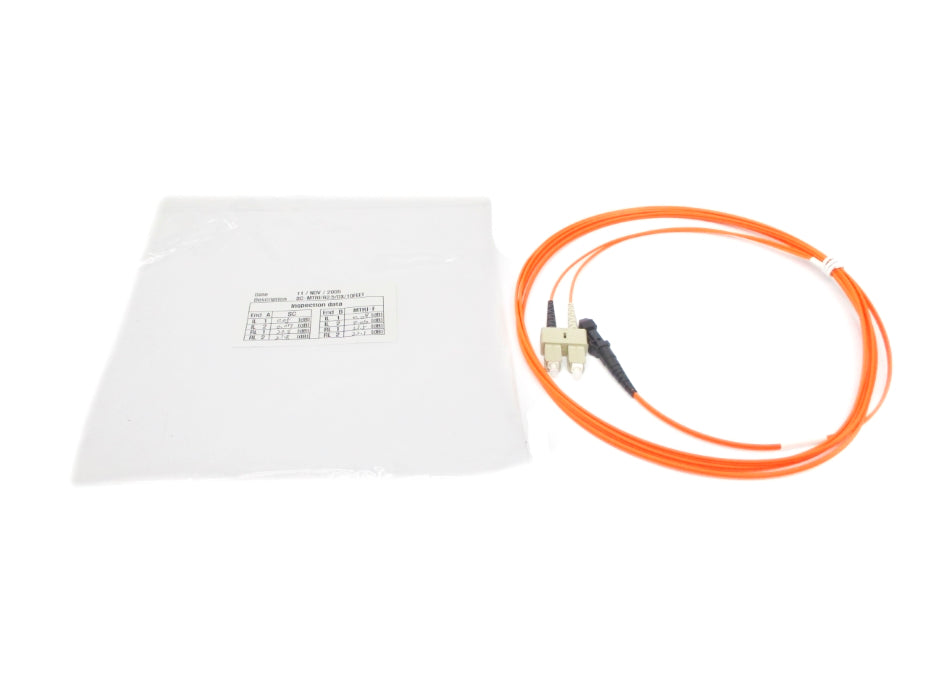 FIBER OPTIC CABLE SC-MTRJ/62.5/DX/10FEET JCC5K47R00008 NSMP