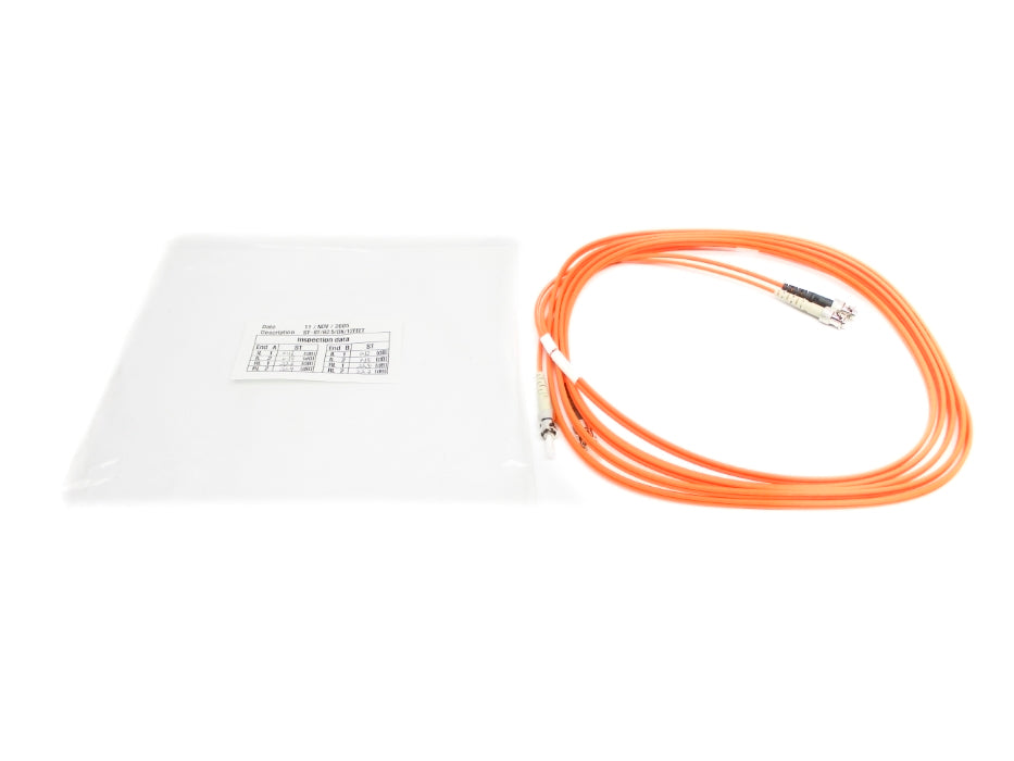 FIBER OPTIC CABLE ST-ST/62.5/DX/12FEET NSMP