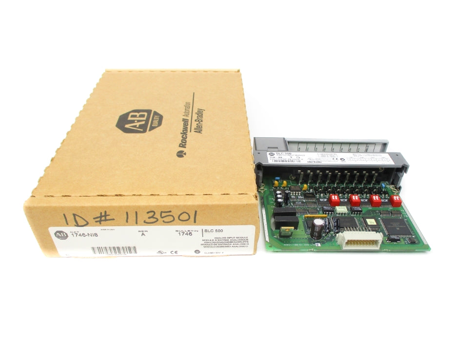 INDUSTRIAL SPARE PART 1746-NI8 SER. A F/W 1.0 NSMP