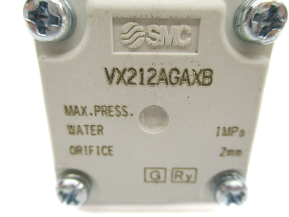 SMC VX212AGAXB 24VDC UNMP