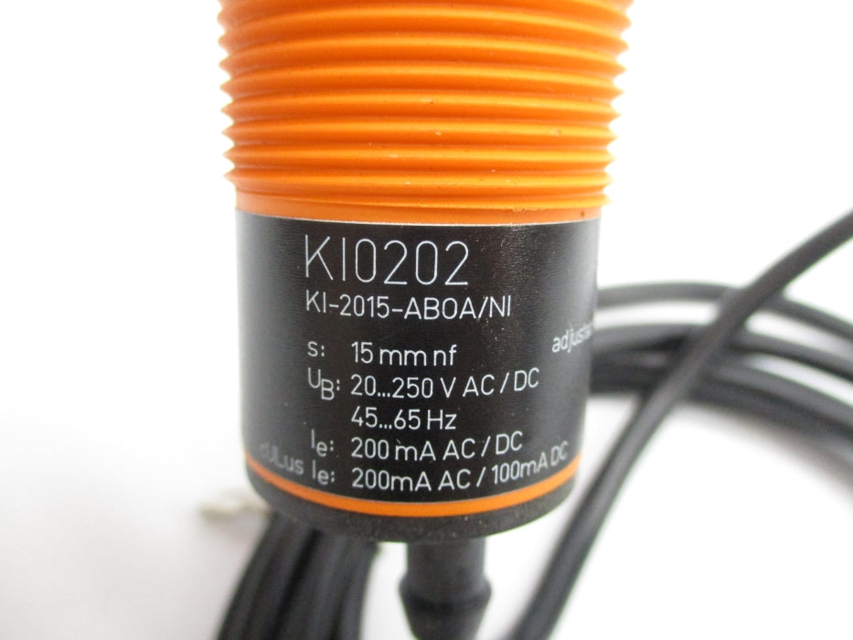 IFM EFECTOR KI0202 KI-2015-ABOA/NI 20-250VAC/DC NSNP