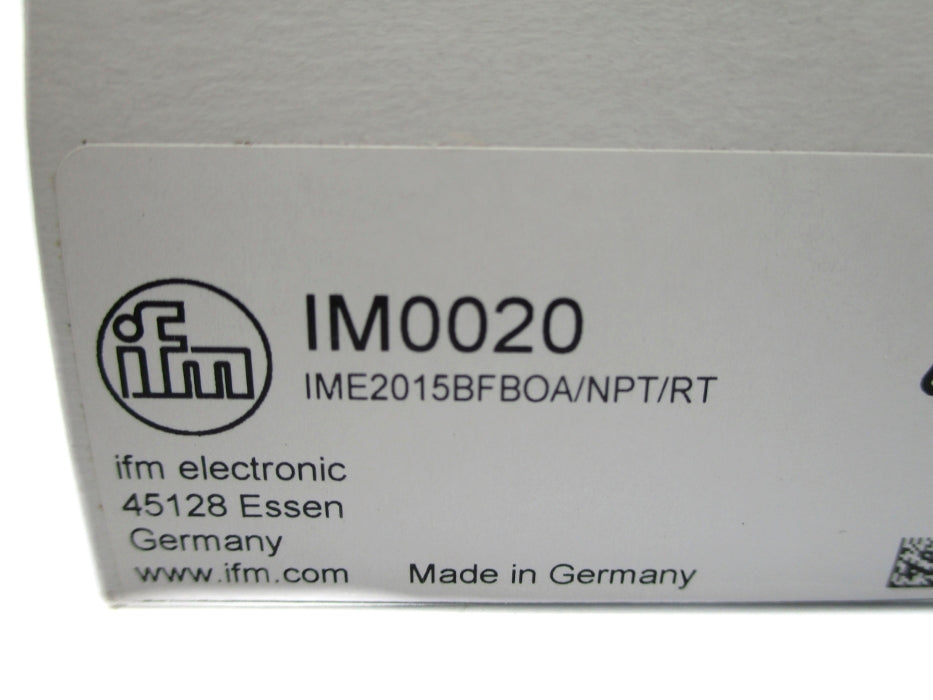 IFM EFECTOR IM0020 IME2015BFB0A/NPT/RT 20-250VAC/DC NSMP