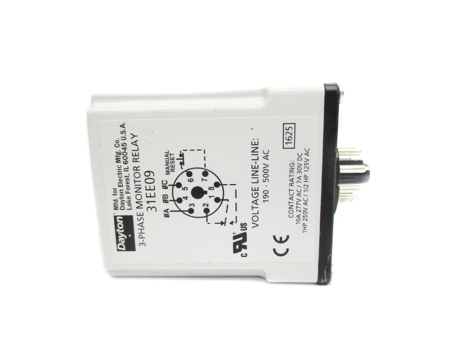 DAYTON 31EE09 190-500VAC 10A NSMP