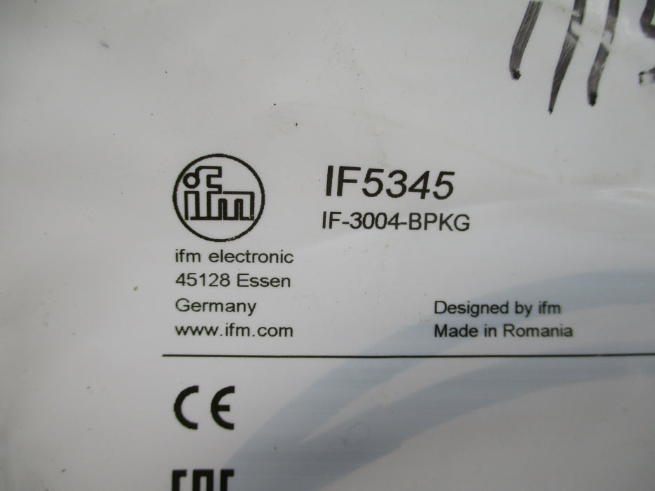 IFM EFECTOR IF5345 IF-3004-BPKG 10-36VDC NSMP