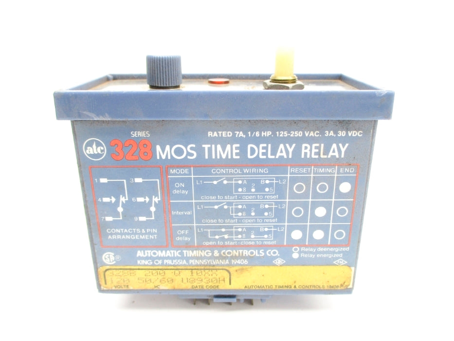 ATC 328B200Q10XX 0-10M 120V UNMP