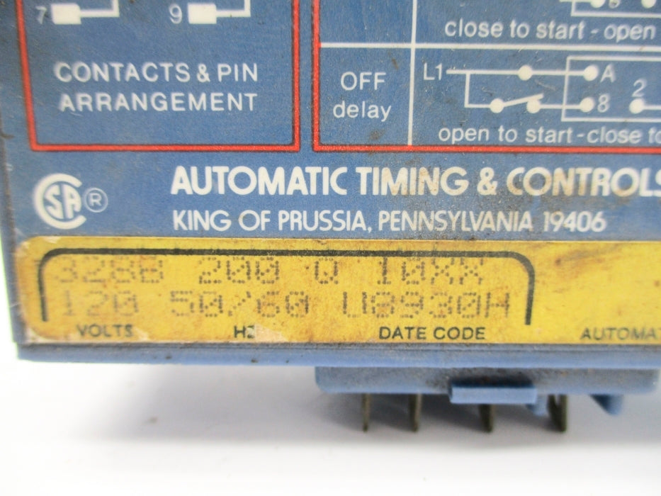 ATC 328B200Q10XX 0-10M 120V UNMP