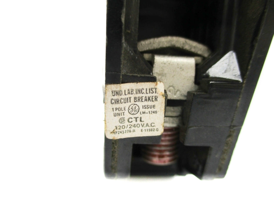 GENERAL ELECTRIC CTL115 15A 120/240VAC UNMP