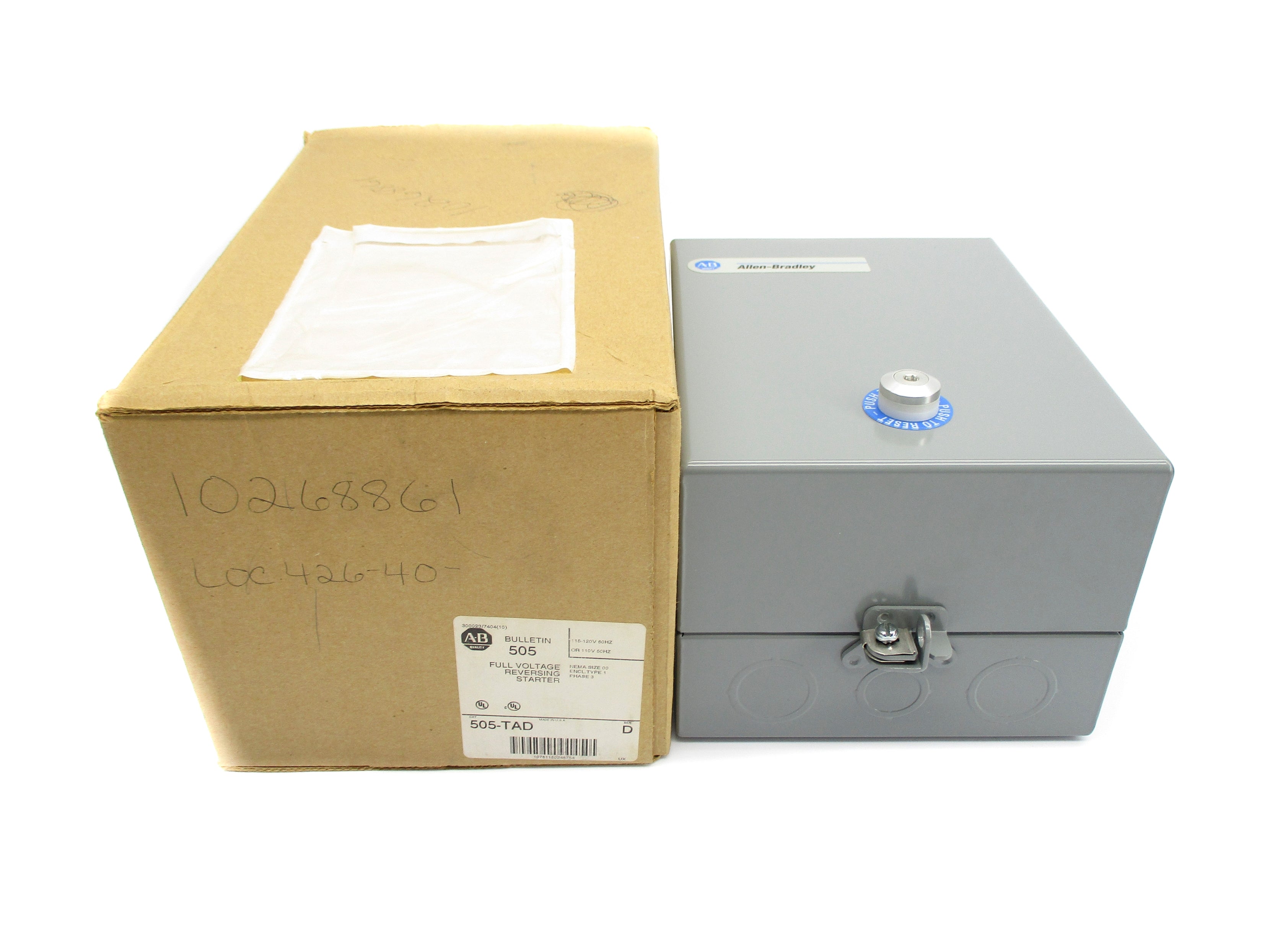 INDUSTRIAL SPARE PART 505-TAD SER. D (BR/WH) NSMP
