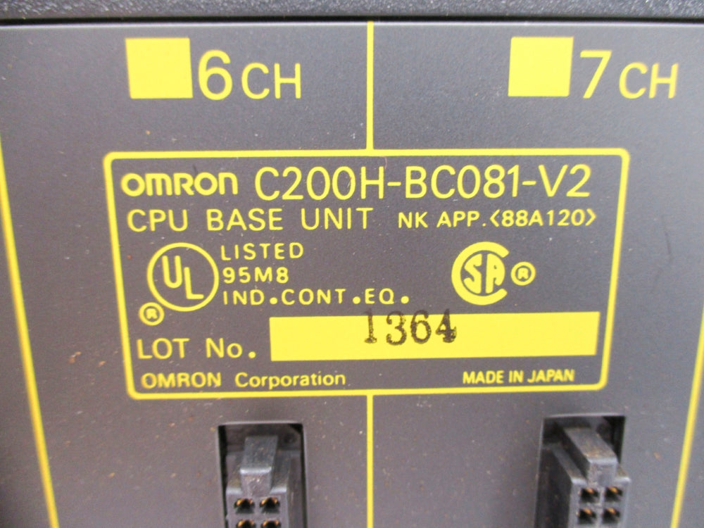 OMRON C200H-BC081-V2 UNMP