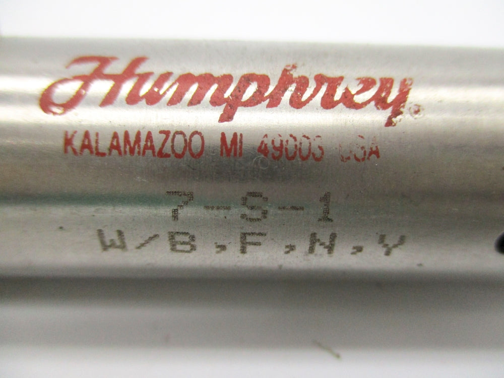 HUMPHREY 7-S-1 UNMP