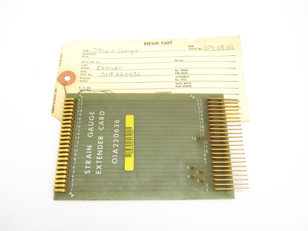 STRAIN GAUGE EXTENDER CARD O1A220636 REMAN