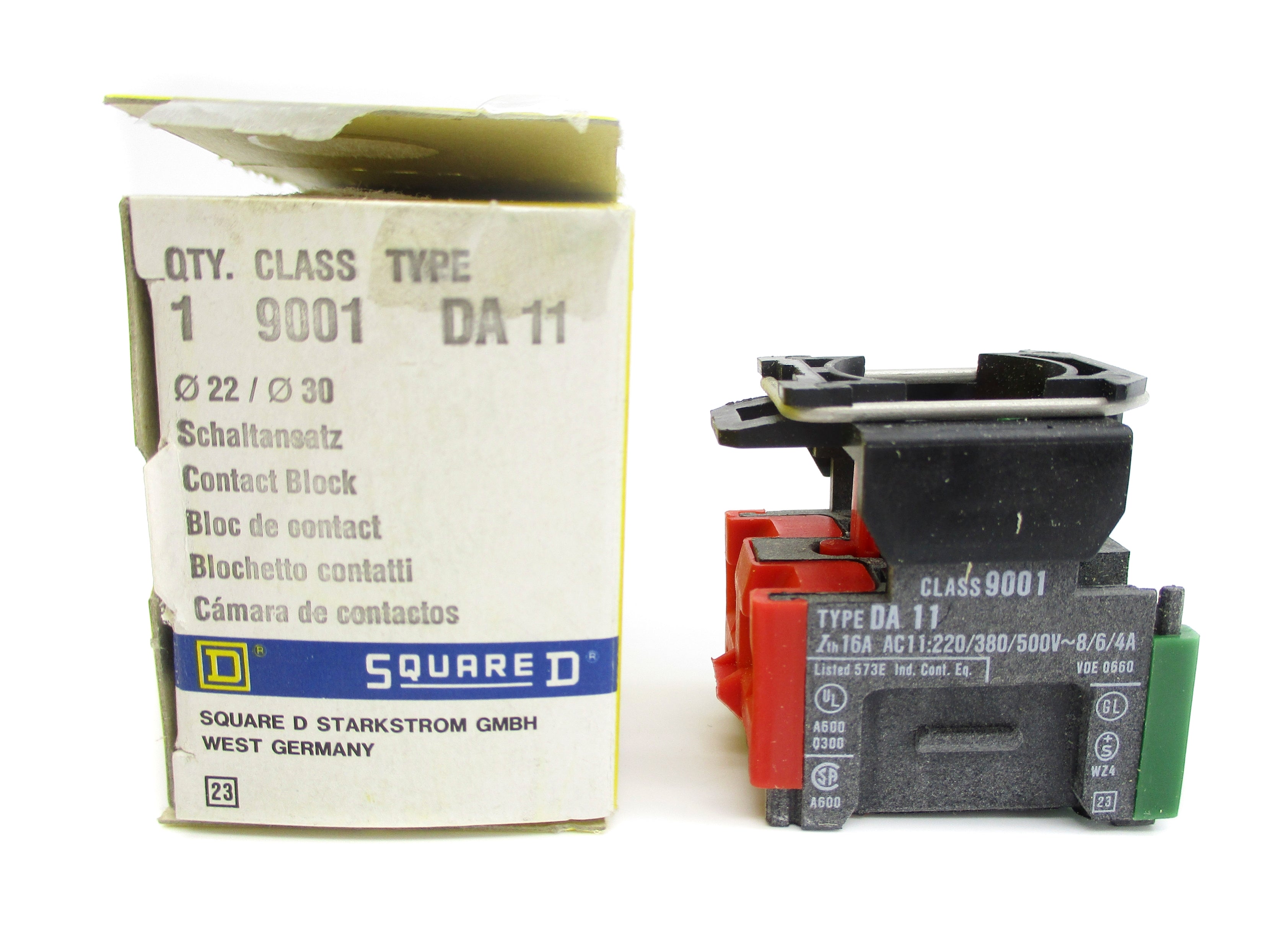 SQUARE D 9001DA11 220/500V 4/8A NSMP