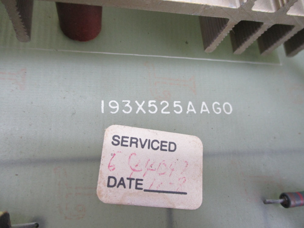 GENERAL ELECTRIC 193X525AAG0 UNMP