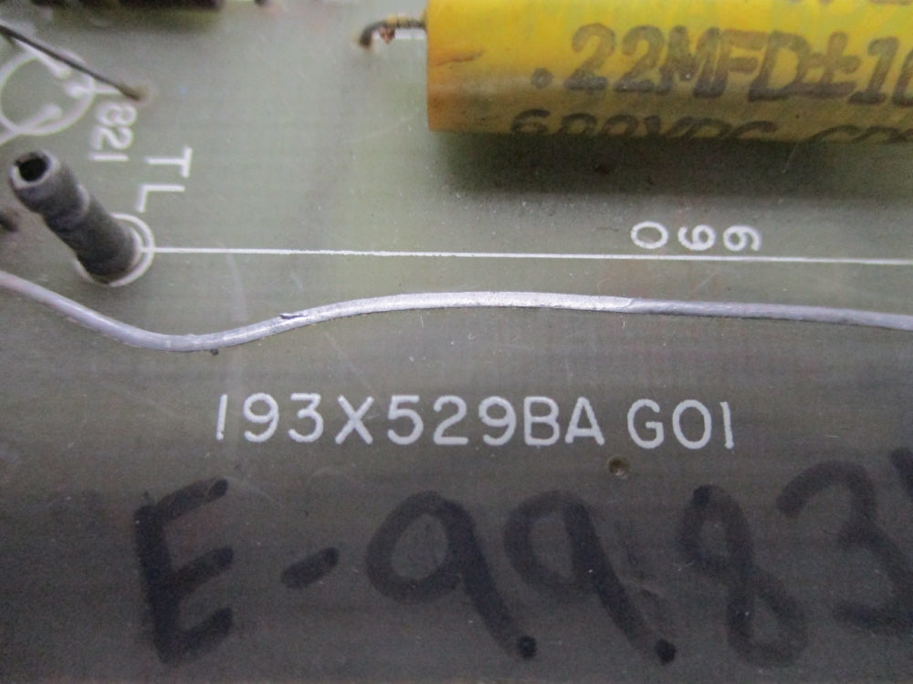 GENERAL ELECTRIC 193X529BA-G01 UNMP