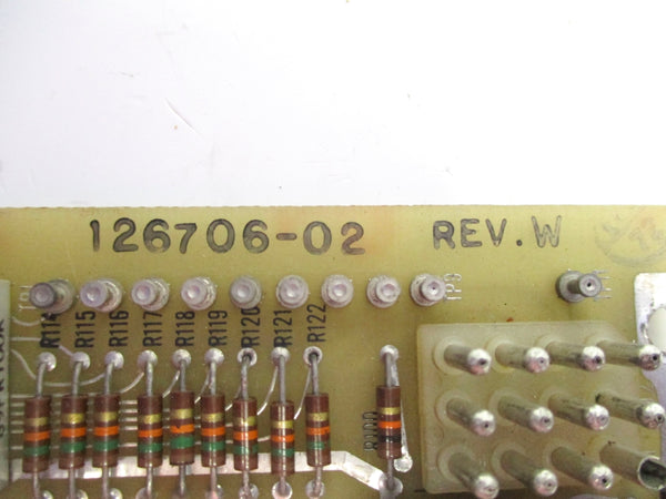 126706-02 REV. W UNMP