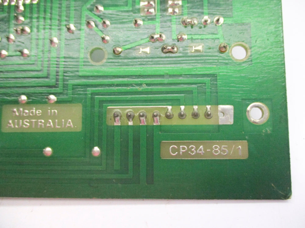 WELDING INDUSTRIES CP34-85/1 UNMP