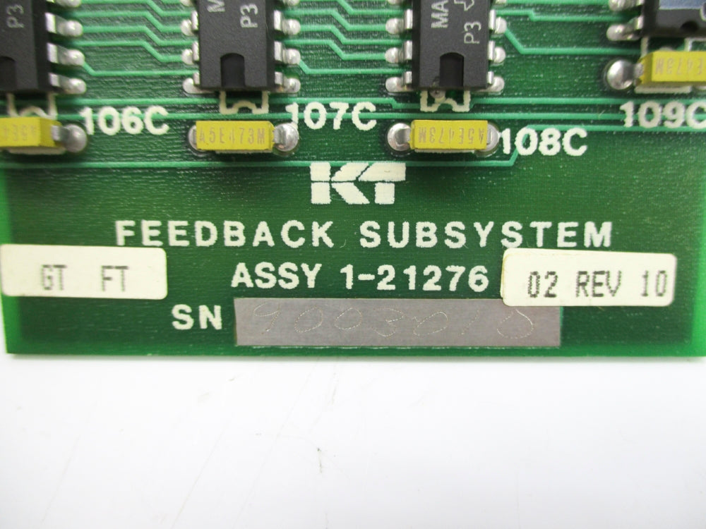 KEARNEY & TRECKER 1-21276-02 REV. 10 UNMP