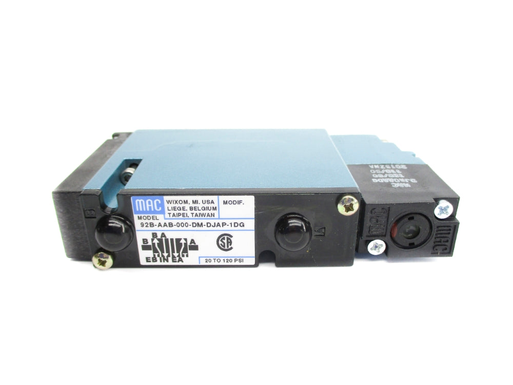 MAC 92B-AAB-000-DM-DJAP-1DG 110/120V 20-120PSI NSNP