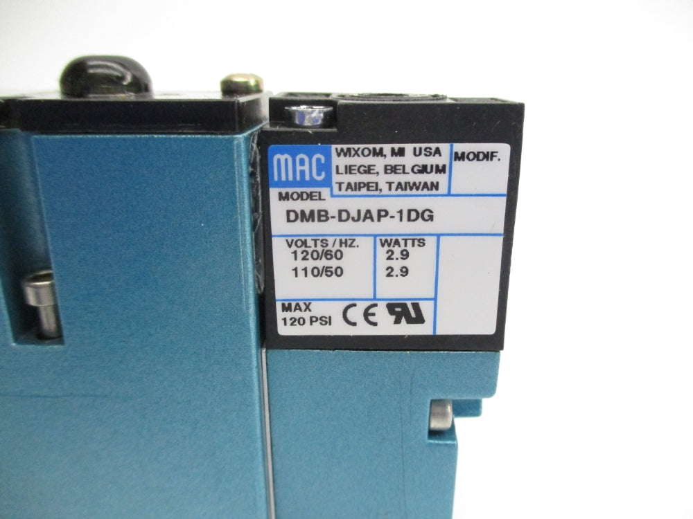 MAC 92B-AAB-000-DM-DJAP-1DG 110/120V 20-120PSI NSNP