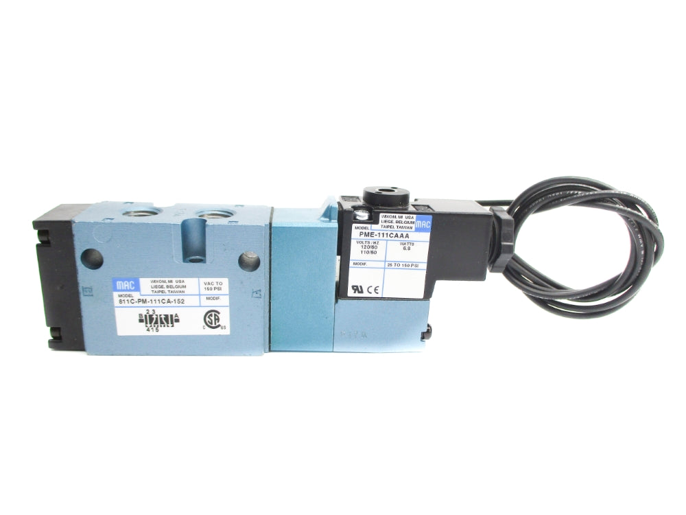 MAC 811C-PM-111CA-152 110/120V 25-150PSI NSNP