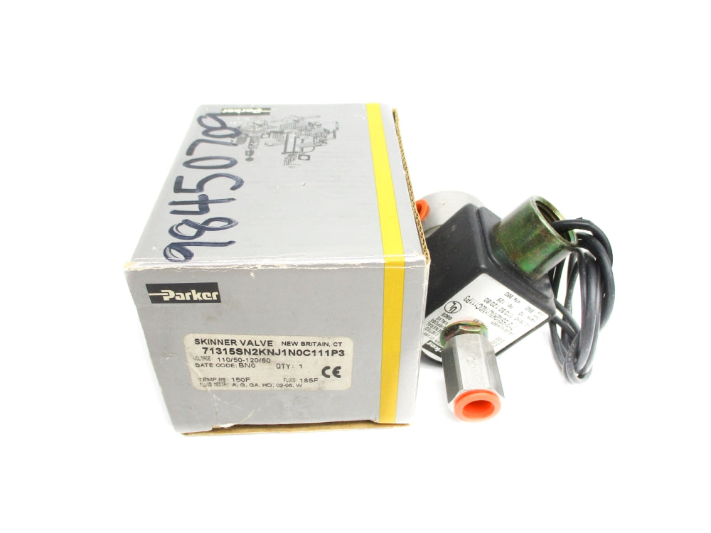 PARKER 71315SN2KNJ1N0C111P3 110/120V 125PSI 3/32" NSMP