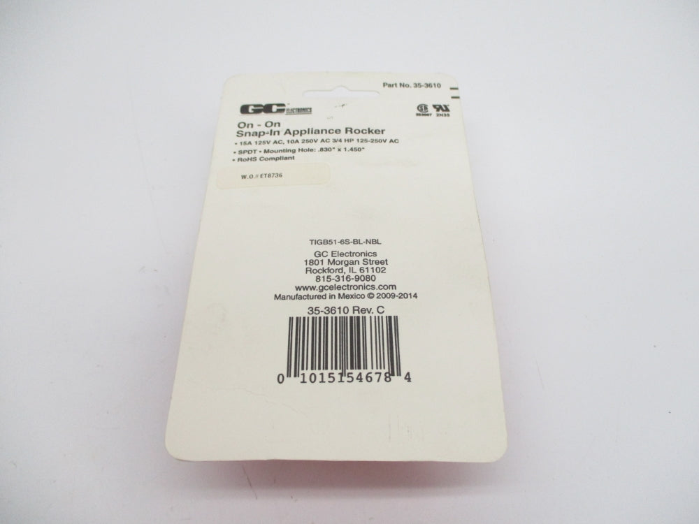 GC ELECTRONICS 35-3610 NSMP
