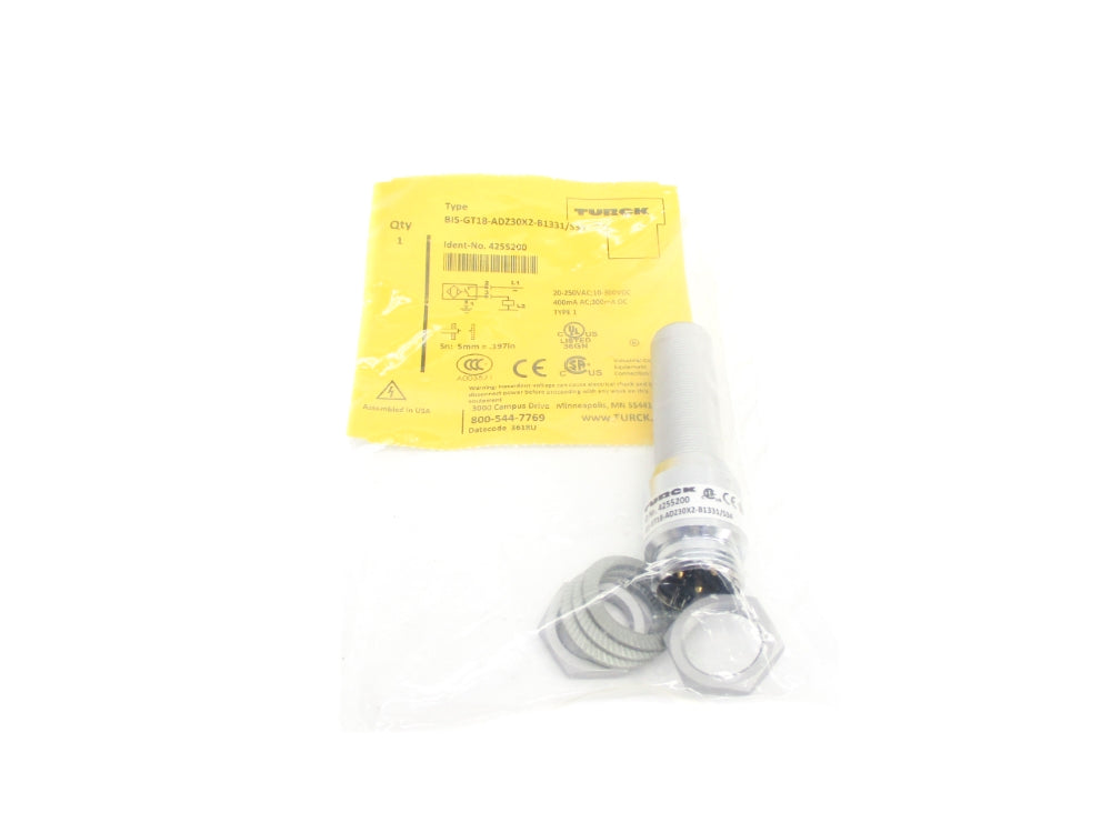 TURCK BI5-GT18-ADZ30X2-B1331/S34 4255200 20-250VAC NSMP