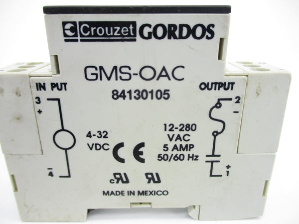 CROUZET GMS-OAC 84130105 5A 12-280VAC NSNP