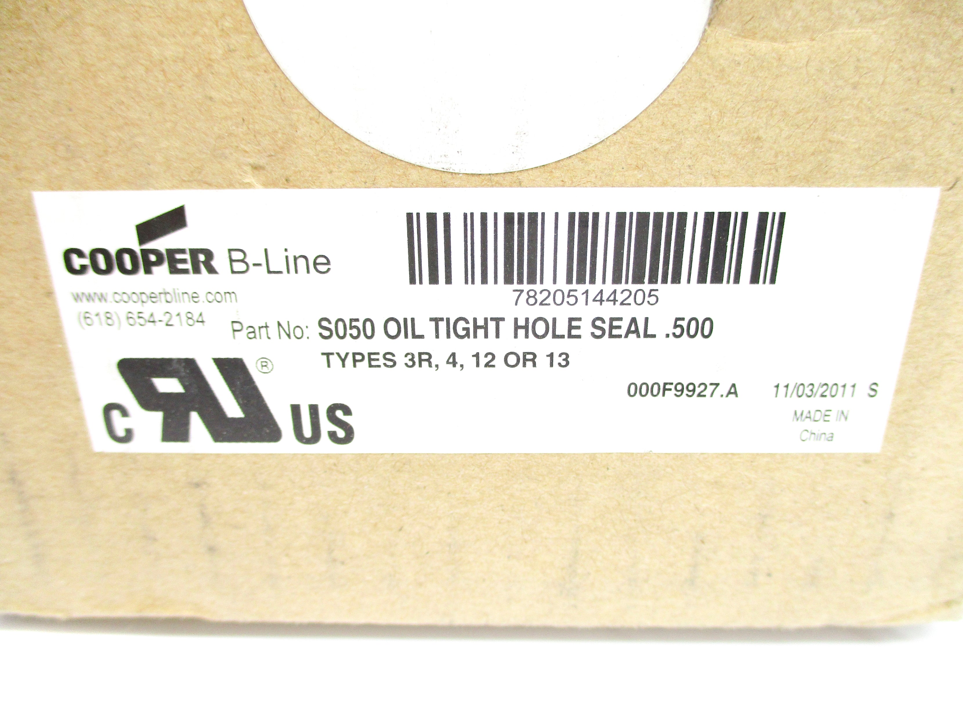 COOPER B-LINE S050 (PKG OF 10) NSMP