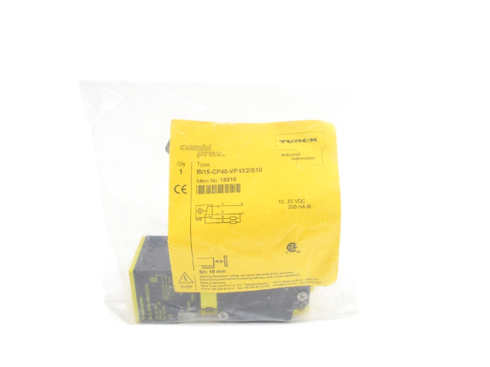 TURCK BI15-CP40-VP4X2/S10 15010 NSMP