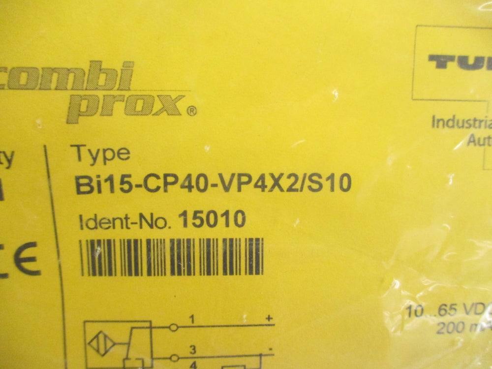 TURCK BI15-CP40-VP4X2/S10 15010 NSMP
