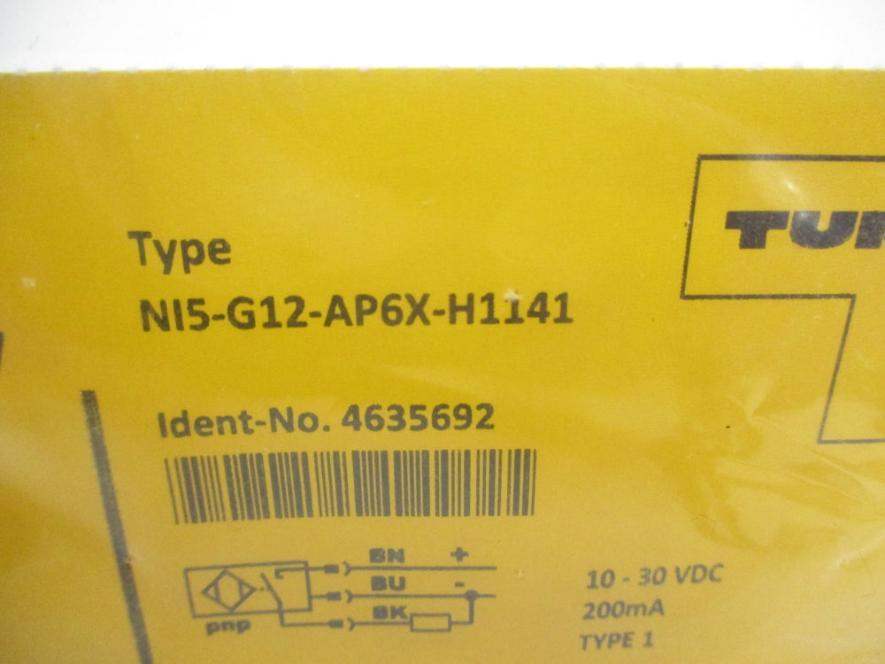 TURCK NI5-G12-AP6X-H1141 4635692 10-30VDC NSMP
