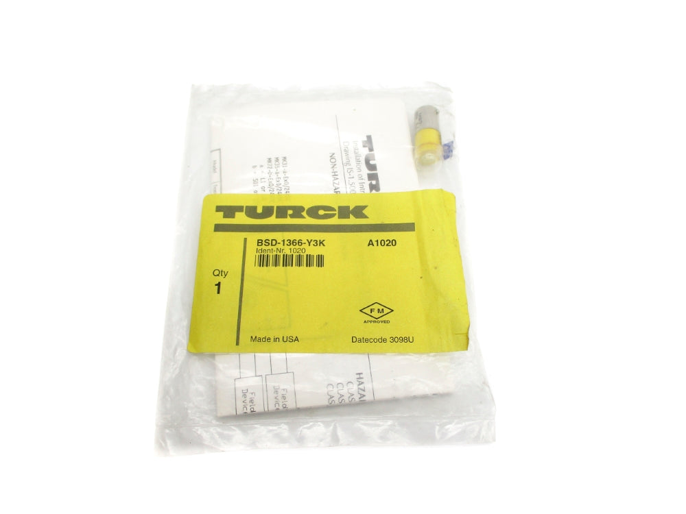TURCK BSD-1366-Y3K 1020 NSMP