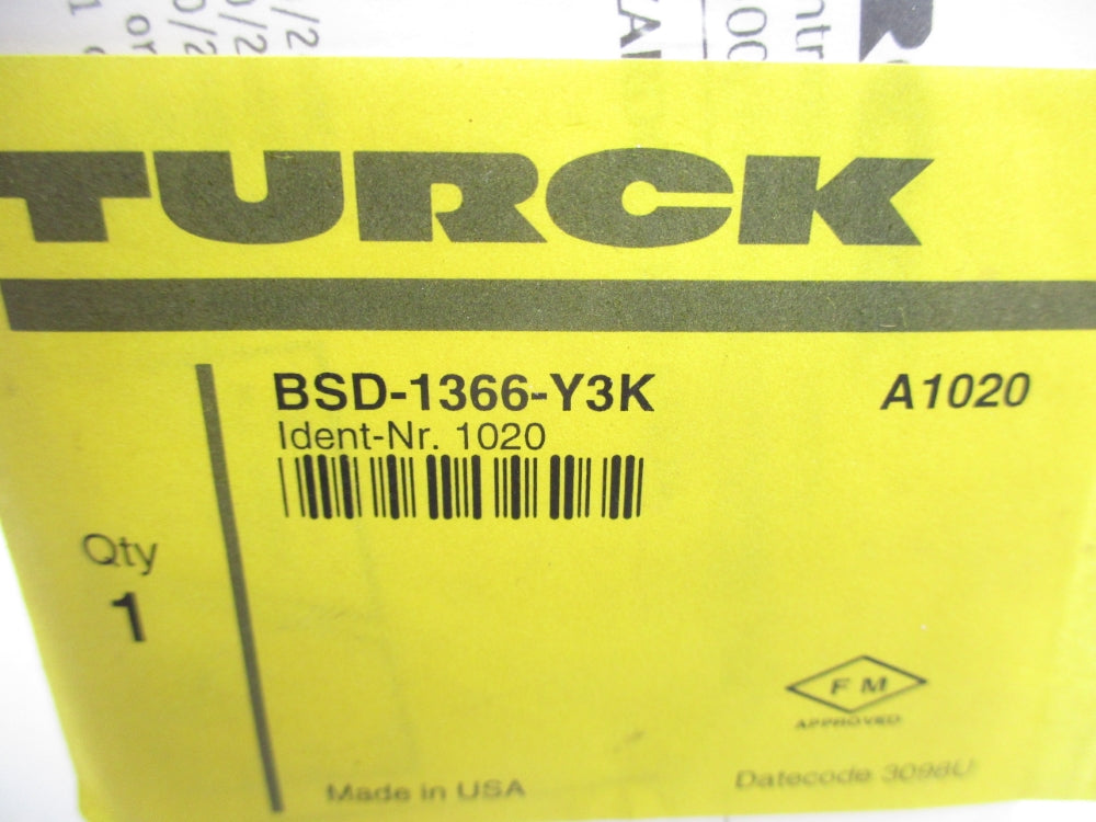 TURCK BSD-1366-Y3K 1020 NSMP