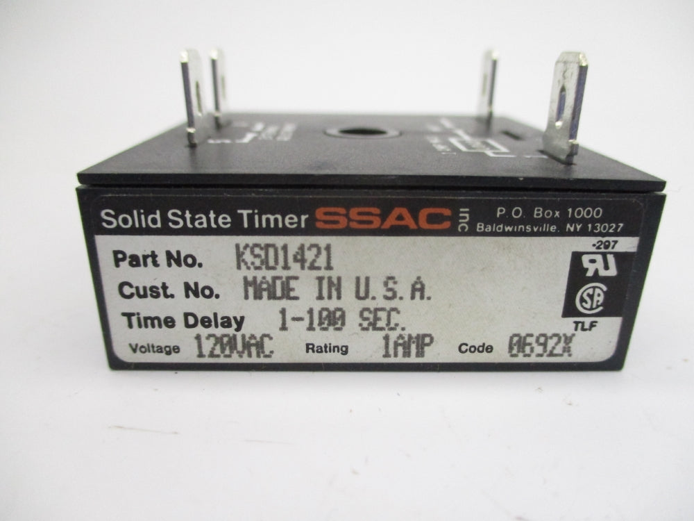 SSAC KSD1421 1-100S 1A 120VAC UNMP