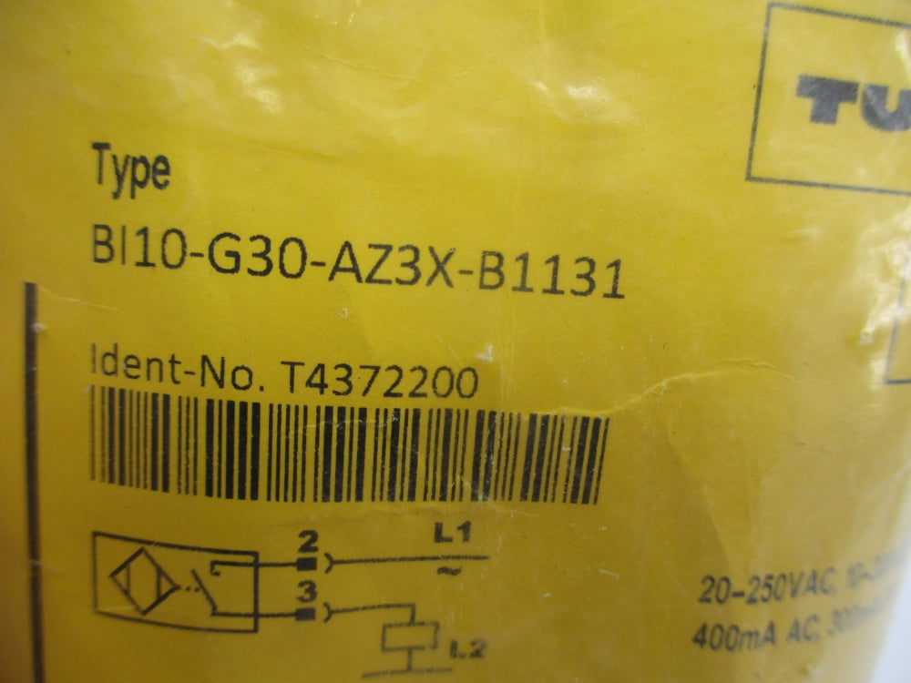 TURCK BI10-G30-AZ3X-B1131 T4372200 20-250VAC NSMP