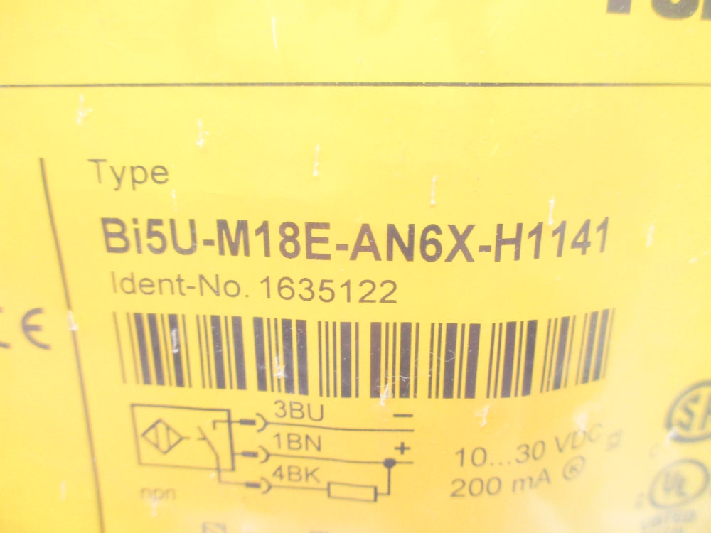 TURCK BI5U-M18E-AN6X-H1141 1635122 10-30VDC NSMP