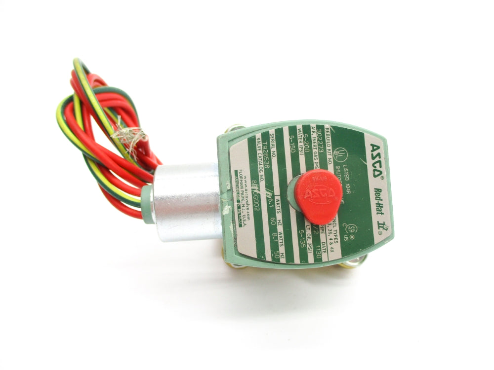 ASCO 8210G002 110/120V 5-200PSI UNMP
