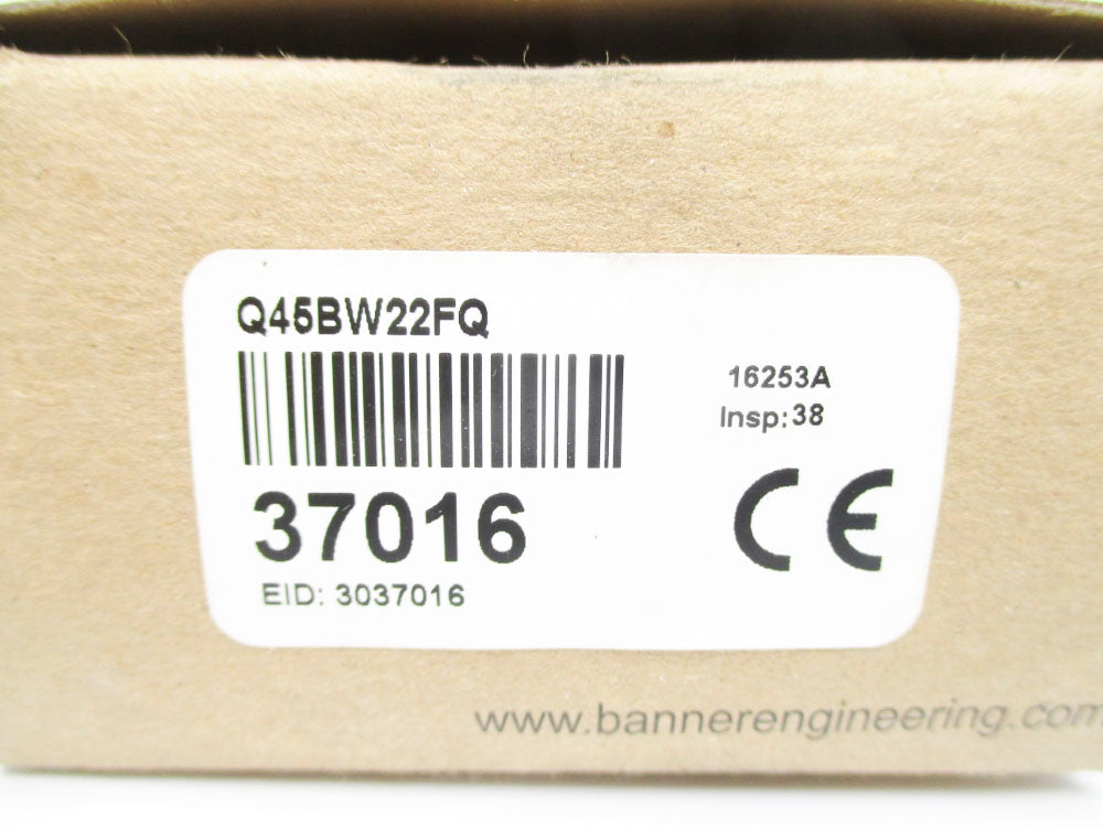 BANNER ENGINEERING Q45BW22FQ 37016 NSMP