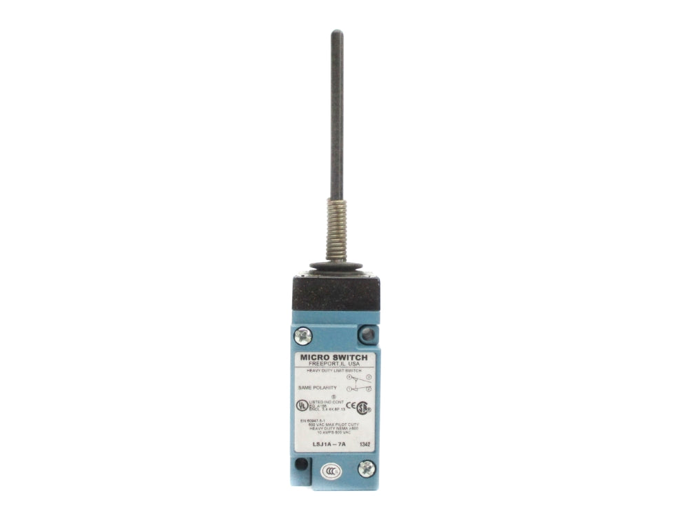 MICRO SWITCH LSJ1A-7A 600VAC 10A NSNP