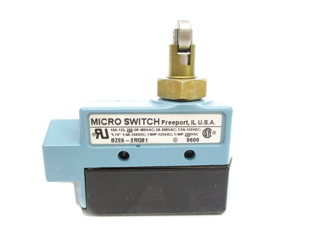 MICRO SWITCH BZE6-2RQ81 600VAC 2A NSNP
