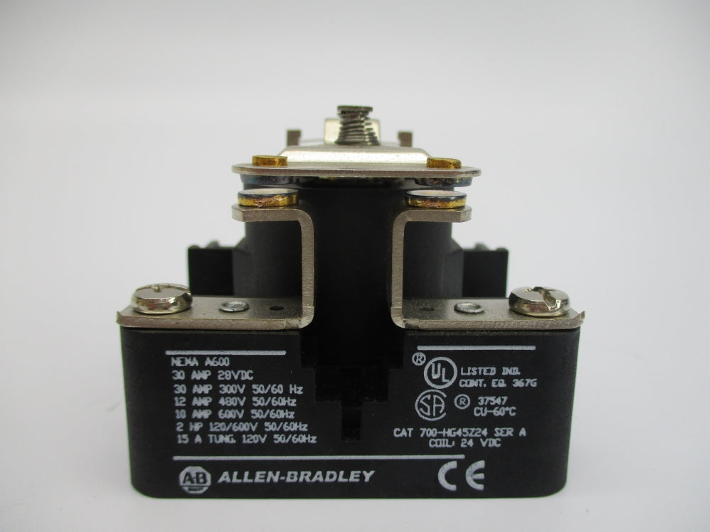 ALLEN BRADLEY 700-HG45Z24 SER. A 24VDC 30A (WH) NSMP