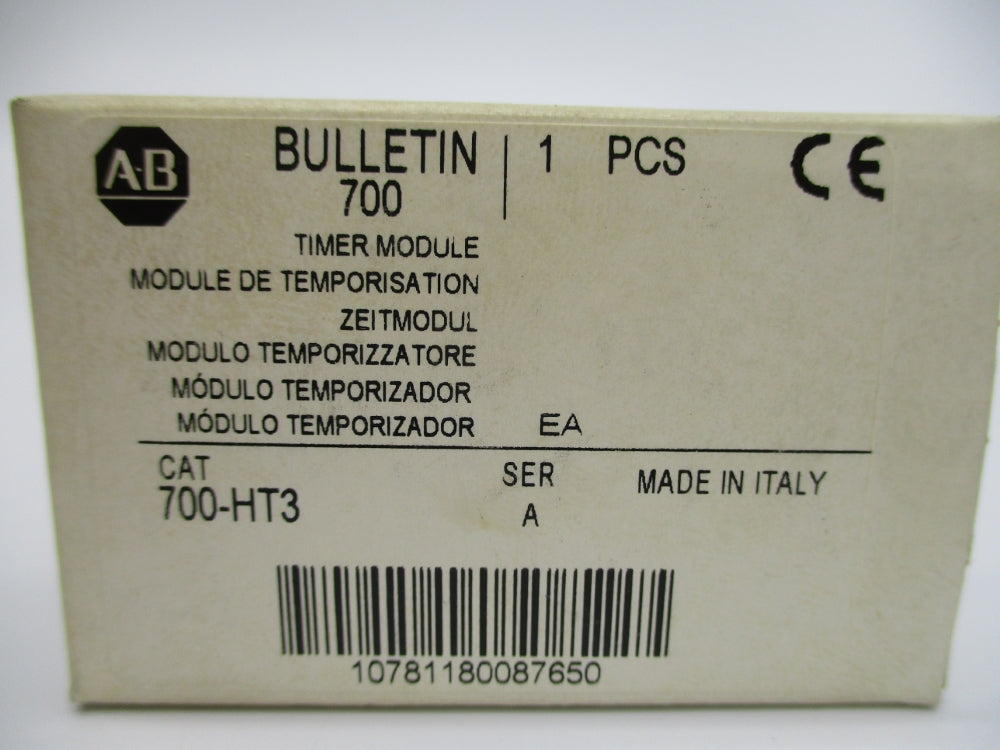ALLEN BRADLEY 700-HT3 SER. A 12-240VAC/DC (WH) NSMP