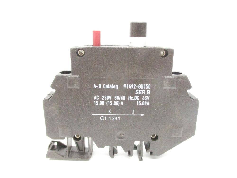 ALLEN BRADLEY 1492-GH150 SER. B 250VAC 15A NSMP