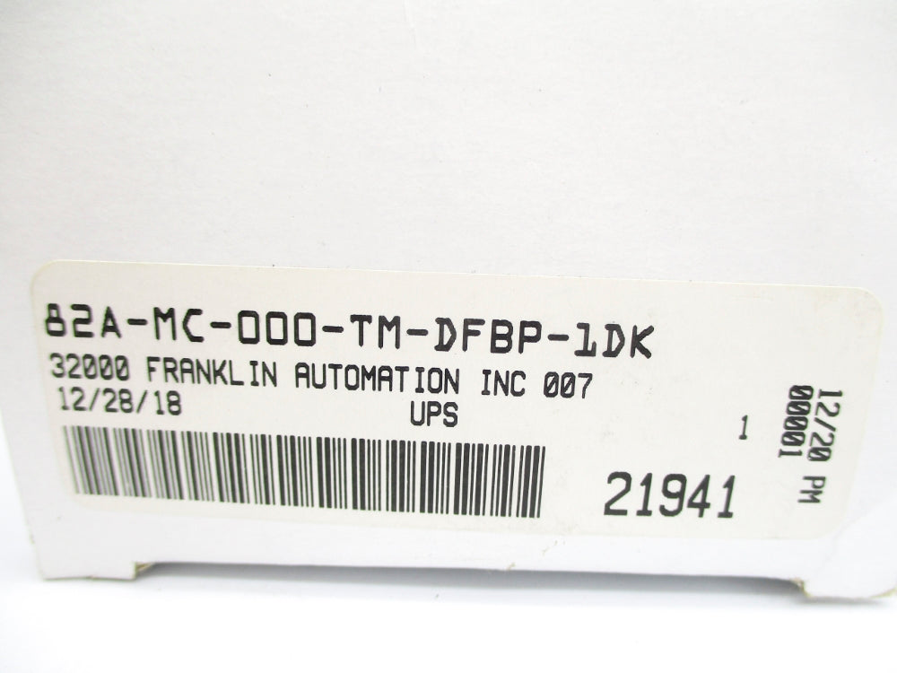 MAC 82A-MC-000-TM-DFBP-1DK 150PSI 24VDC NSMP