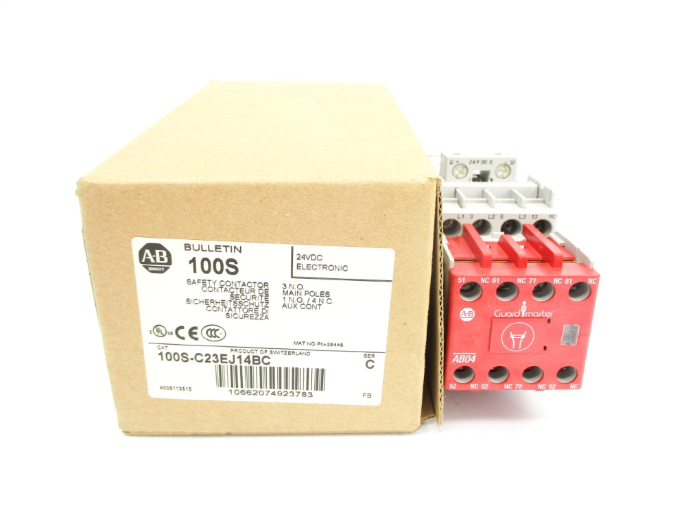 ALLEN BRADLEY 100S-C23EJ14BC SER. C 24VDC (BR/WH) NSMP
