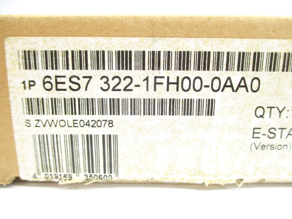 SIEMENS 6ES7322-1FH00-0AA0 120-230VAC 1A NSMP