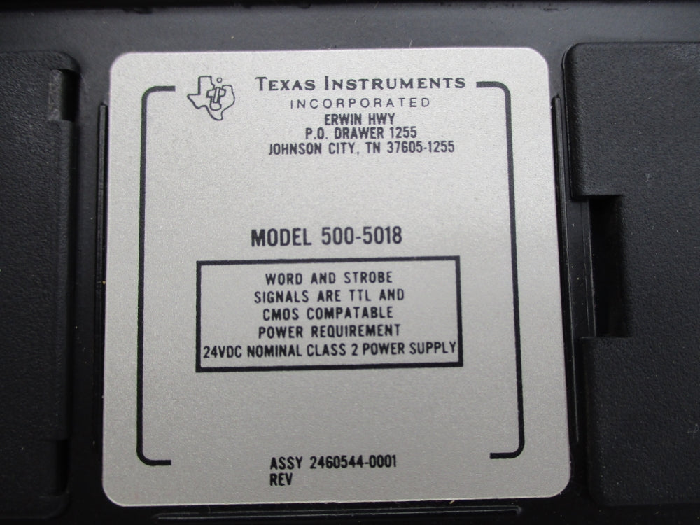 TEXAS INSTRUMENTS 500-5018 UNMP
