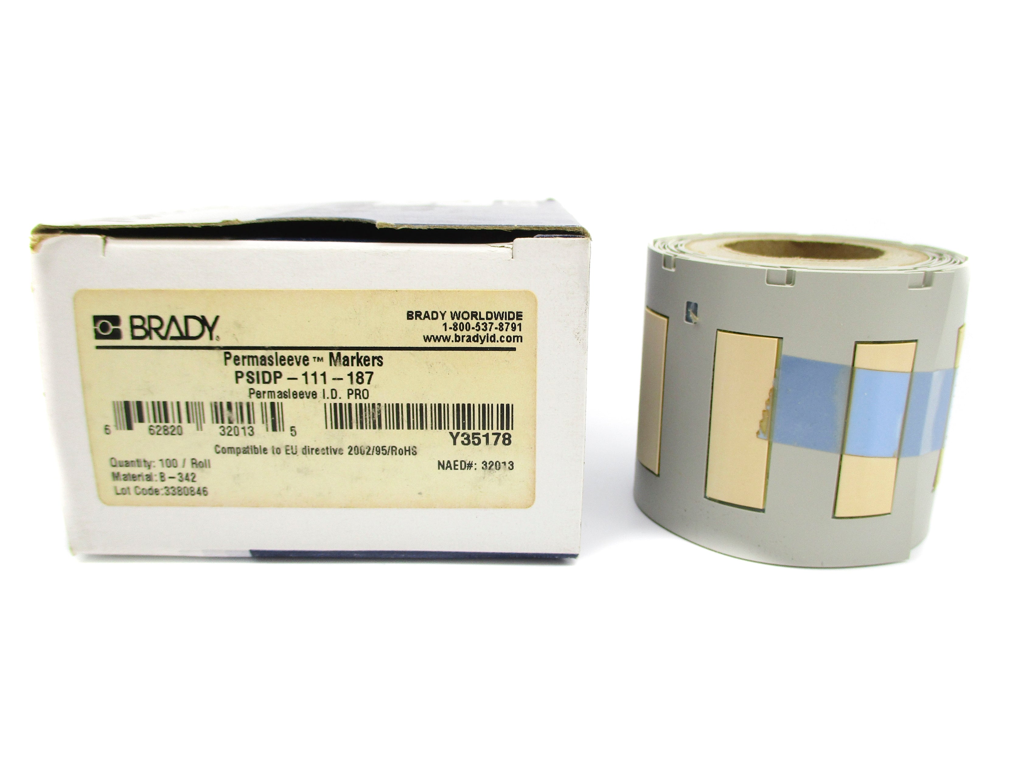 BRADY PSIDP-111-187 NSMP