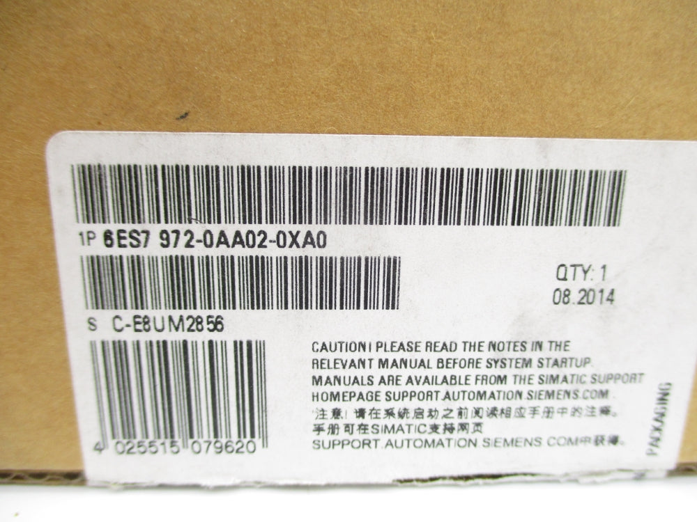 SIEMENS 6ES7972-0AA02-0XA0 NSMP